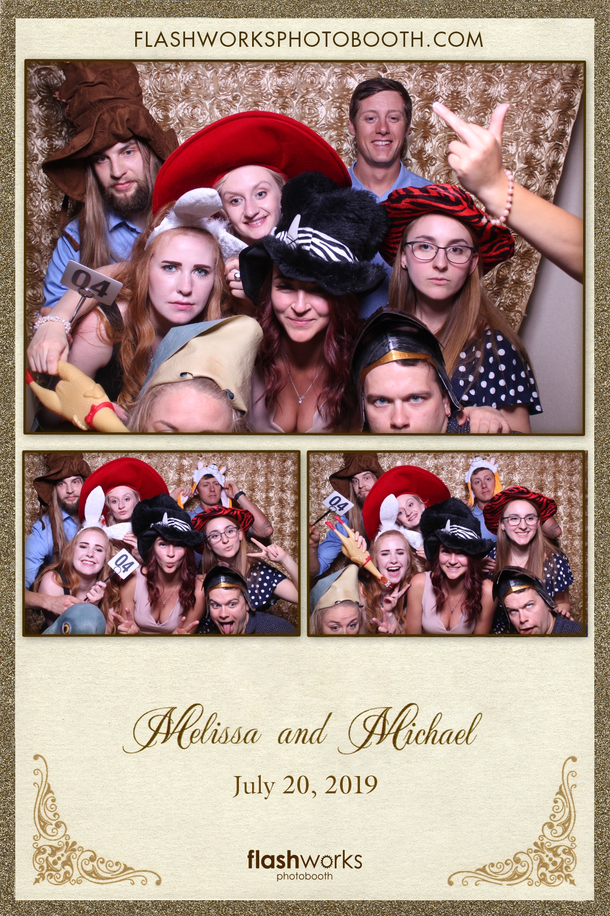 Michael and Melissa's Wedding | View more photos from the event at gallery.flashworksphotobooth.com/u/FlashworksPhotoboothInc/Michael-and-Melissas-Wedding